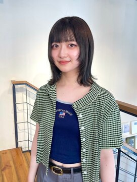 チックタック モーガン モデル(TICK-TOCK MORGAN Model) 顔まわりレイヤーボブ