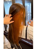 #ロングヘア #インナーカラー #ブリーチカラー
