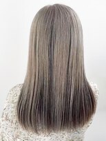 サラジュ 仁川店(SARAJU)&nbsp;デザインカラー　アンブレラカラー×グレージュ