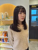 ロンド パルティール 大宮(Lond partir)&nbsp;黒髪ボブルフネビージュ小顔ワンレンスペインカール