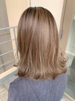 ジーナ 船橋(Zina)&nbsp;髪質改善＊ロングレイヤーグレーベージュ＊美髪【Zina船橋】