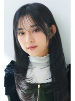エイチツーオーアヴェダ 渋谷ヒカリエＳｈｉｎＱｓ店 クロードモネＨ２Ｏアヴェダ 黒髪/大人レイヤー/渋谷/渋谷駅