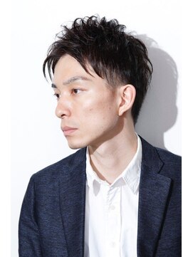 ラヴィ ニュー 両国店(LAVIE NEW) 爽やかビジネスツーブロックアップバンクショート20代30代