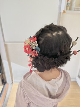 キッズヘアセット
