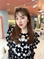 リコバイアフロート(riko by afloat)&nbsp;レイヤーカット/マロンベージュ/くすみベージュ