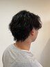【メンズ限定】カット+パーマ+1STEPトリートメント