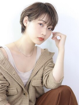 オーロ 武庫之荘店(ORO) 20代30代40代50代小顔ショート/ダークアッシュ