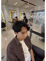 スタイル 成城学園前(STYLE) メンズセンターパートスタイル