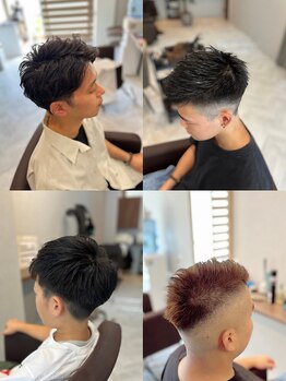 リ アルス(Re-ars)の写真/メンズ指名率５０％以上！刈り上げやフェードカットで作るカジュアルな魅力を体感してください◎