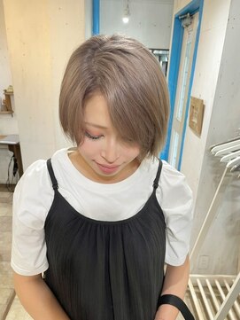 リッカヘアー(Ricca hair) ミルクティーベージュ/ヘーゼルベージュ/ミルクティーグレージュ