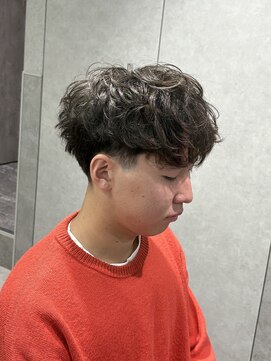 テクト バイアッシュ 吉祥寺店(Tect by Ash) 海外風テーパーフェードフリンジカットフリンジパーマ