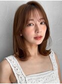 似合わせカット大人可愛い小顔カット前髪レイヤーカット黒髪