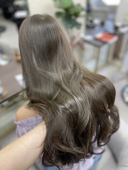 シーテ(Ciete)の写真/【栄/名古屋】髪質にこだわり選び抜いた薬剤を使用し、ずっと触り続けていたくなる理想の仕上がりへ☆