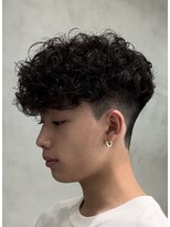 フィフスパーク(fifth PARK)&nbsp;渋谷スペインカールスパイラルパーマメンズマッシュ外国人風