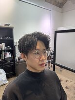 クロムトウキョウ ザ バーバー 新宿本店(CHROM TOKYO the Barber)&nbsp;ツイストスパイラルパーマ