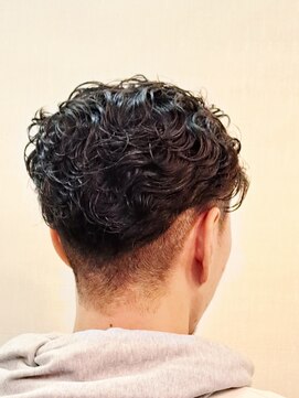 パンプキン ツーブロックウェーブスタイル