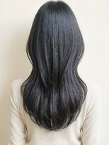 カバーヘア ブリス 大宮西口(COVER HAIR bliss)&nbsp;くびれロングレイヤー/透明感カラー/黒髪ダークアッシュp大宮