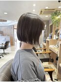 王道切りっぱなしボブ &nbsp;10代 20代30代