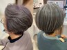 【新規限定】脱白髪染め◆白髪ぼかしカラー+カット+エイレイショートスパ