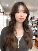 2wayバング レイヤーカット