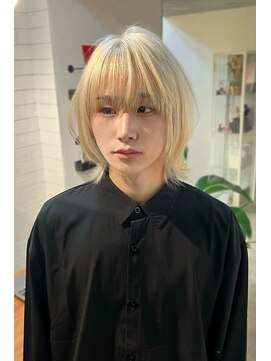 クペウヘイヴン メンズ(cope'u HAVEN men's) ブリーチ2回で作るホワイトブロンド!