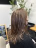 カット+ハイライト+カラー+オージュアTR+クイックスパ¥25800