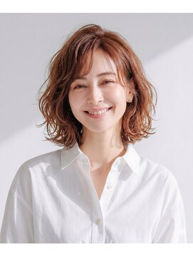 ルアナヘアー 日進米野木店(luana hair) ボブパーマ/白髪ぼかし
