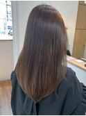 四日市ミルクティーベージュグレージュ髪質改善トリートメント