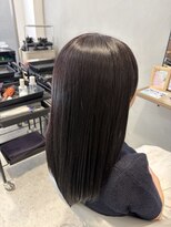ハイレート ウニクス川越店(Hairate)&nbsp;アディクシーカラー×ダークラベンダーカラー