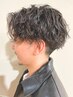 カット+ナチュラルパーマ+marbb+ショートスパ　13850→12000円～
