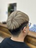 【トレンド】メンズカット+ハイライトカラー+シェービング《長町南》