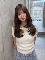 シーク 天神(SEEK)&nbsp;顔周りレイヤーカット/ハッシュカット/韓国ヘア/髪質改善/天神