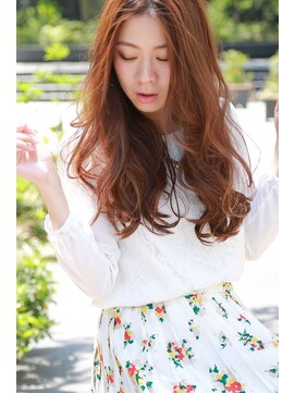 カミノア 銀座店(CAMINOIA) ♪大人可愛いウエーブロング♪-CAMINOIA銀座-