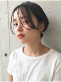 【LOAVE】 ショートヘア / 耳にかけられる長めのバランス