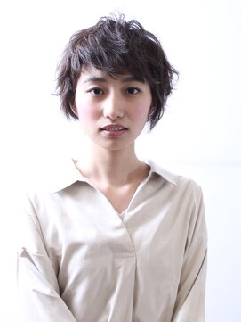 アグラン 梅田本店(a Gland) セミウェット×ノーブルショートボブ