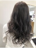 「お客様施術後フォト」エドルカラー アッシュグレイジュ