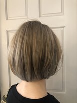 ロンドアベニール 北千住(Lond avenir)&nbsp;namie  ブリーチオンカラーのハイトーンボブ！