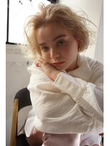 ルーム(Loom.)&nbsp;ラフカールブロンドボブ【Loom./明治神宮前/原宿/表参道】