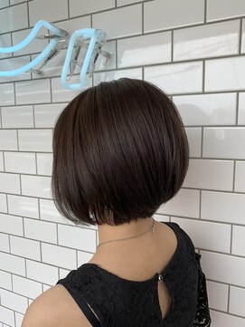 ヘアーシー(HAIR C,) ［HAIR C］丸み可愛いサマーショート/アッシュブラック