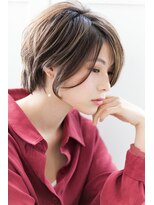リル 7F 銀座(Rire)&nbsp;【Rire-リル銀座-】美シルエット小顔耳かけショートボブ☆