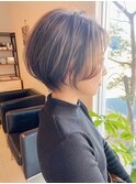 【鳥居】大人可愛い前髪長めショート