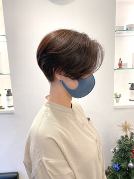 ビープ(beep) 襟足スッキリ大人のコンパクトハンサムショート【山口大夢】