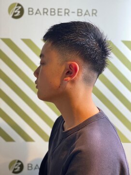 バーバーバー 千葉(BARBER-BAR) 刈り上げショートスタイル