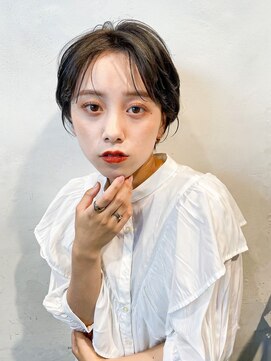 ガーデン タチカワ(garden tachikawa) 小顔補正立体カットグレイアッシュシルキーベージュ