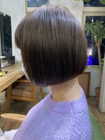 マハナ(Mahana by hair)&nbsp;20代30代40代ミニボブ前下がりショートボブ大人ショート