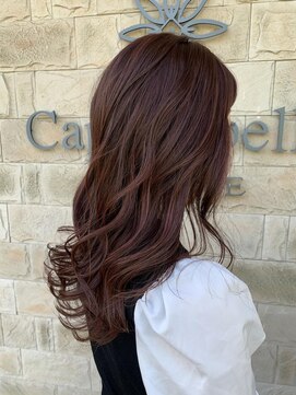 カぺリベラ テラス Capelli bella TERRACE チェリーなピンク