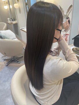 アンド ラ ブランシュ(&.La Blanche) 縮毛矯正/ストレート/くすみブルー/テラコッタ/大宮