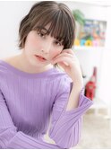 【macaron】束感が可愛いバレイヤージュ×ボブショートa