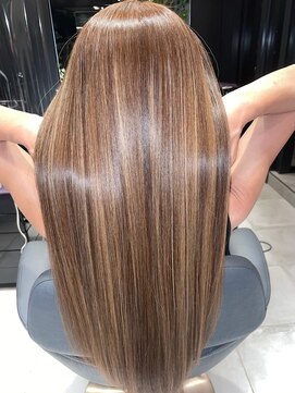 ランベリー(LANVERY) 【髪質改善】ツヤ髪ハイライトスタイル[藤井さと実]