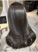 (縮毛矯正/髪質改善/ロングヘア/前髪/サイドバング/小顔)